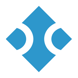blue compass interactive logo