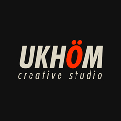 ukhom I creative studio logo