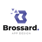brossard app design logo