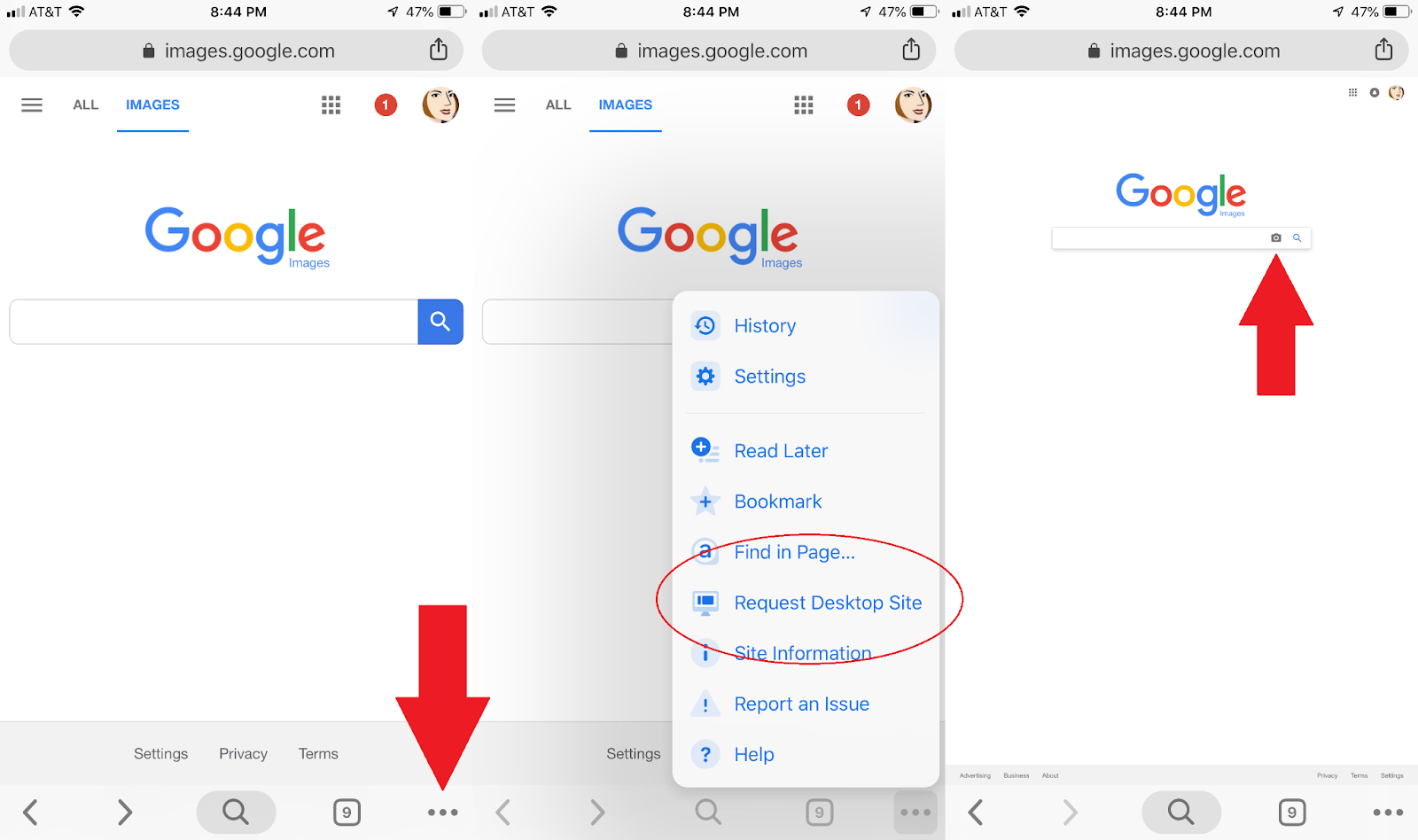 Reverse image search